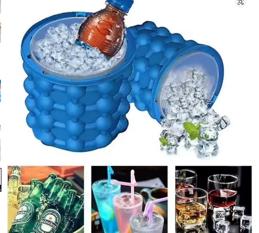 HIELERA DE SILICONA PORTÁTIL